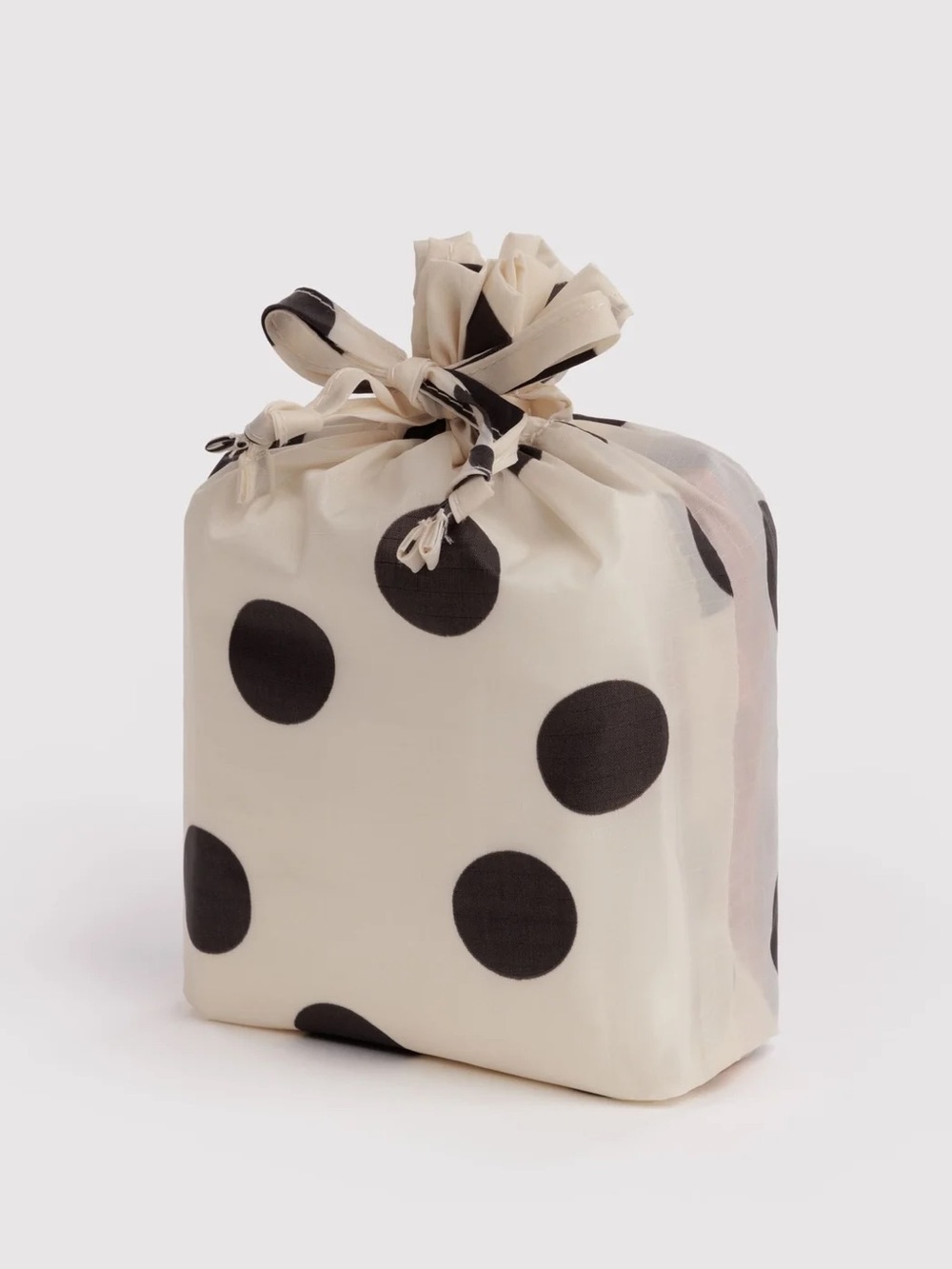 BAGGU Standard Three Bag Set In Polka Dot Mix - Picture 3 of 7
